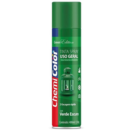 Chemicolor Tinta Spray U.G. Verde Escuro 400mL