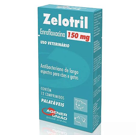 Agener União Zelotril 150mg 12 Comprimidos