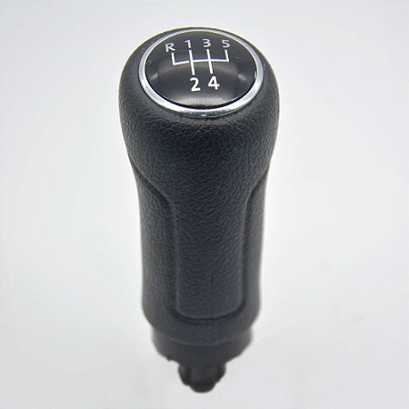 Bola de Cambio Manopla Alavanca Gol G5 Voyage Saveiro Fox Polo 08 ate 2013 Aro Cromado