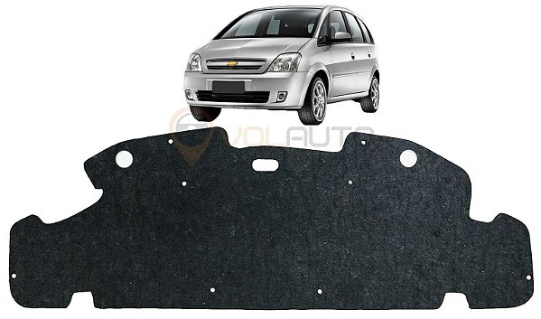 Forro Manta Capô Chevrolet Corsa Classic 1995 a 2015 - Autoadesivo +  Presilhas Fixação