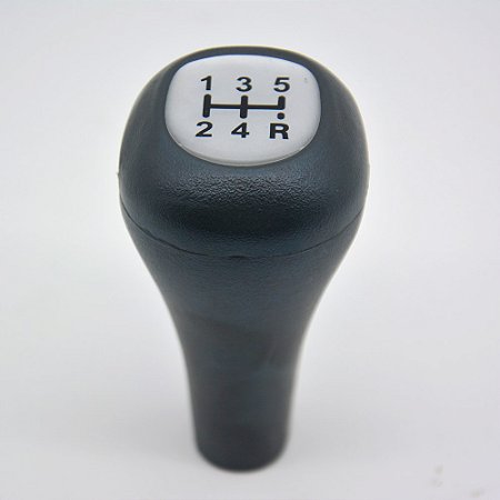 Bola de Cambio Manopla Marcha Ford KA 1996 / 2000 FIESTA 1996 / 2007 COURIER 1996 / 2013 CINZA Resina Prata