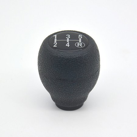 Bola de Cambio Manopla Marcha Chevrolet S-10 1995 1996 1997 1998 1999 2000 PRETA Resina Prata