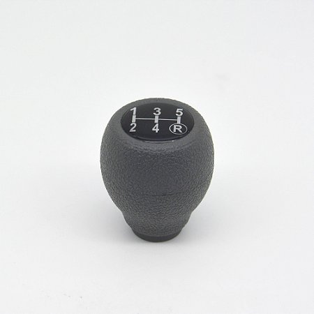 Bola de Cambio Manopla Marcha Chevrolet S-10 1995 1996 1997 1998 1999 2000 CINZA Resina Prata