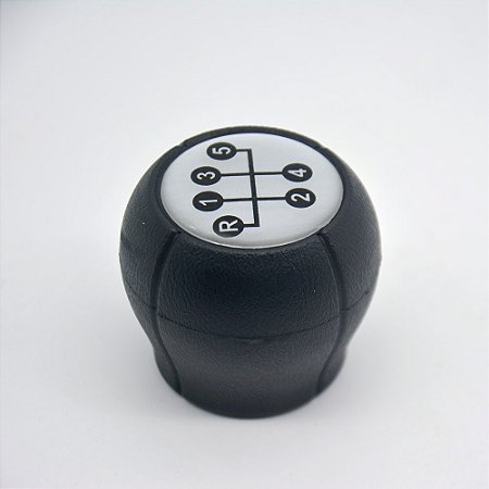 Bola de Cambio Manopla Marcha Chevrolet VECTRA 1997 / 5M 1997 1998 1999 2000 2001 2002 2003 2004 2005 RESINA PRATA