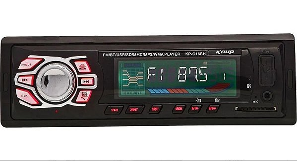 Radio Automotivo Bluetooth Alta Qualidade Portas USB SD