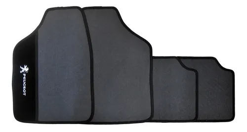 Conjunto De Tapetes Kit Automotivo Borracha Peugeot 206 2006