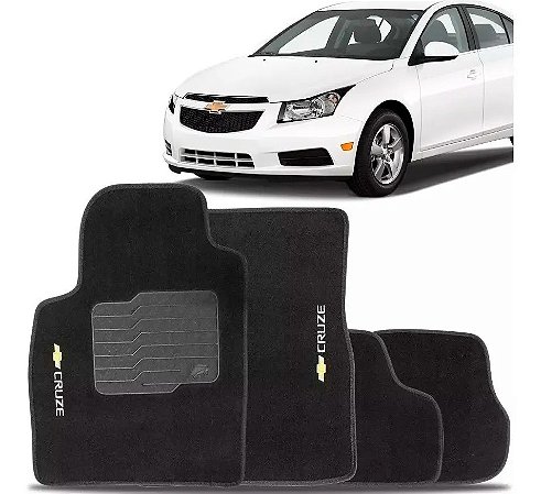 Jogo de Tapete Chevrolet Cruze 2012 Até 2020