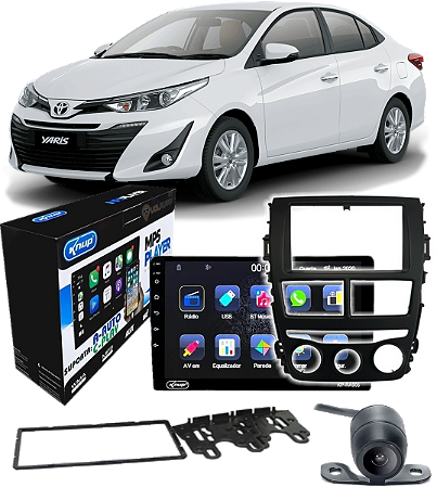 Central Multimidia Android Auto Car Play Yaris 2018 19 20