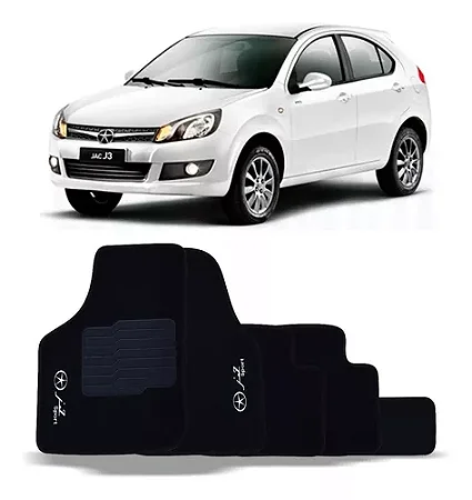 Jogo De Tapete Carpete Jac J3 Sport Bordado 2013 A 2018