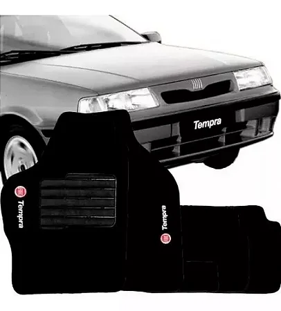 Jogo De Tapetes Tempra 1991-1999 Personalizado Carpete 5 Pçs
