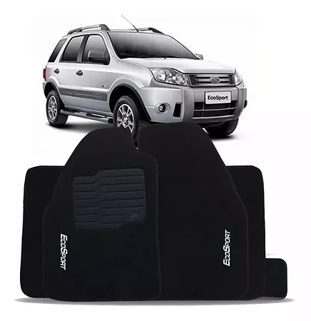 Jogo De Tapetes Com Logo Ecosport 2008 A 2012
