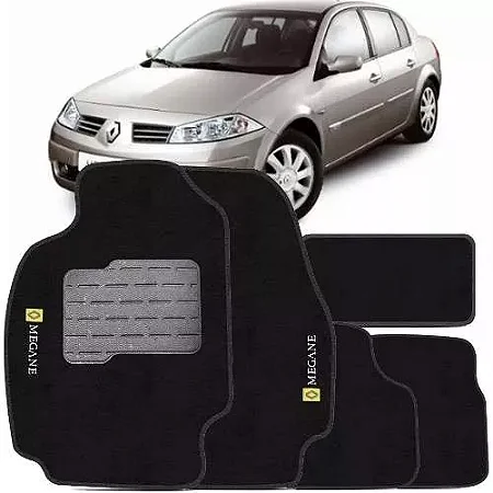 Jogo Tapete Carpete Renault Megane 2007 2008 2009 2010 2011