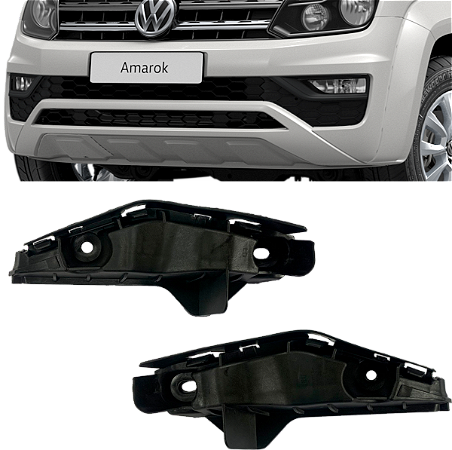 Suporte Par Guia De Para-choque Amarok 2010 A 2016 Dianteiro