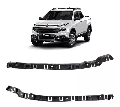 Suporte Par Guia Para-choque Toro 2016 2017 2018 2019 2020 2021 Traseiro