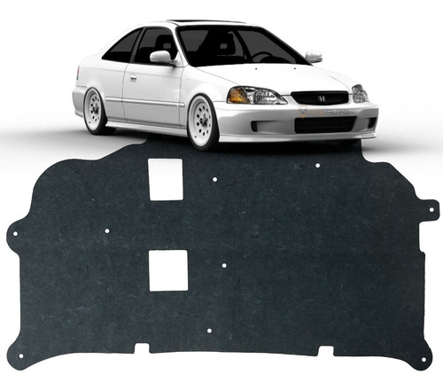 Manta Forro Acustica Do Capo Honda Civic 1997 1998 1999 2000