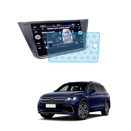 Película Proteção Multimídia Tiguan R-line 2021 2024