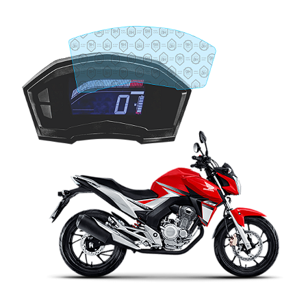 Película Proteção Painel Honda Cb Twister 250 2017 2018 2019 2020 2021 2022 2023 2024