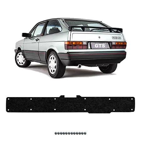Forro Tampa Porta Malas Volkswagen Gol Quadrado Ap E Cht + Presilhas