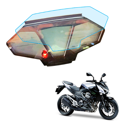 Película Protetora Painel Kawasaki Z800 2013 2014 2015 2016 2017