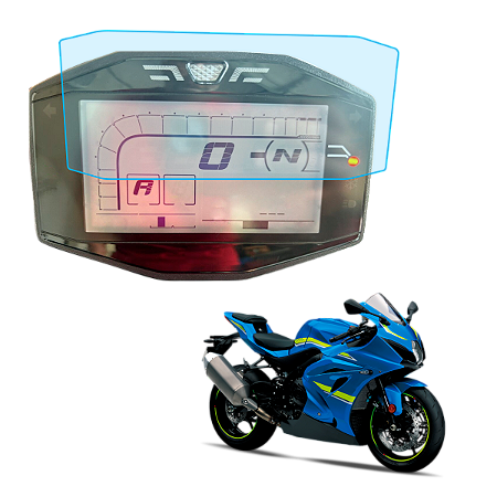 Película Proteção Painel Suzuki Srad 1000 2017 2018 2019 2020 2021 2022 2023 2024 Anti-risco