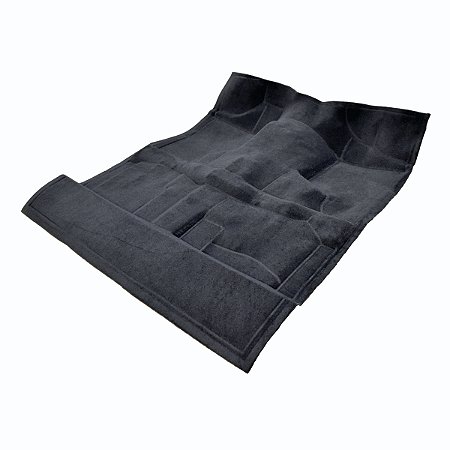 Forração Carpete Moldado Gm S10 1995 A 2020 Cabine Simples Preto