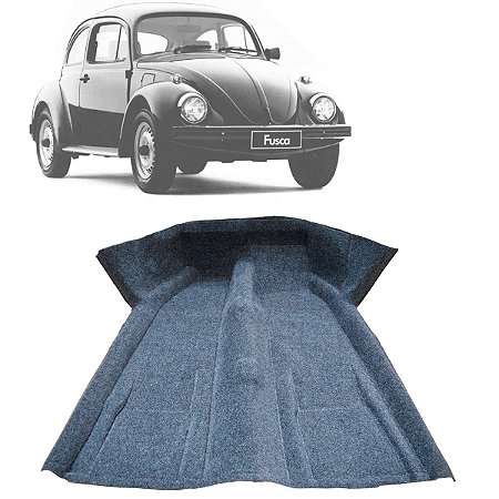 Forração Carpete Moldado Vw Fusca 1960 A 1996 Grafite