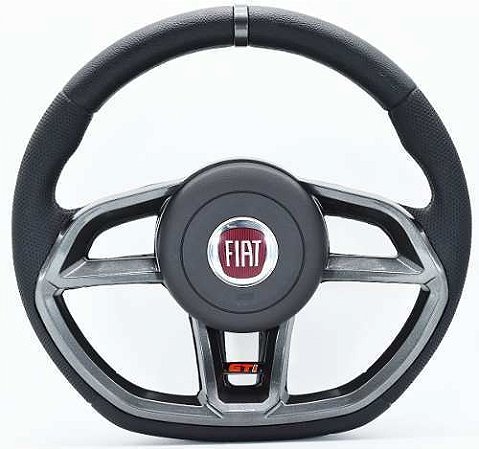 Volante Gti Grafite Palio Strada Uno Siena Emblema Fiat