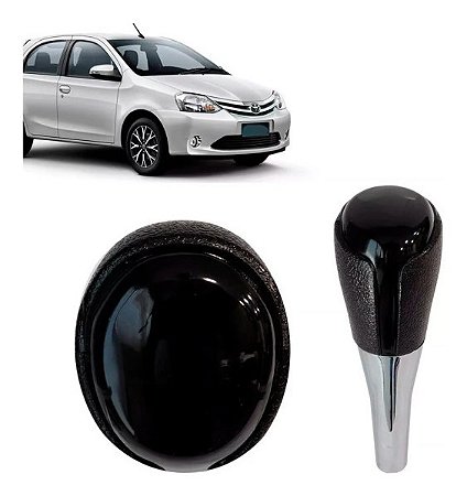 Bola De Cambio Automatica Tampa Preta Etios 2017 2018 2019 2020 2021