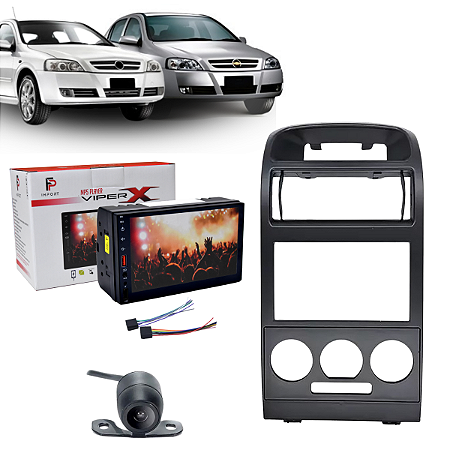 Sistema Multimídia 7"p Hd  Painel Preto Câmera Ré Astra 1998 1999 2000 2001 2002 2003 2004 2005 2006 2007 2008 2009 2010 2011