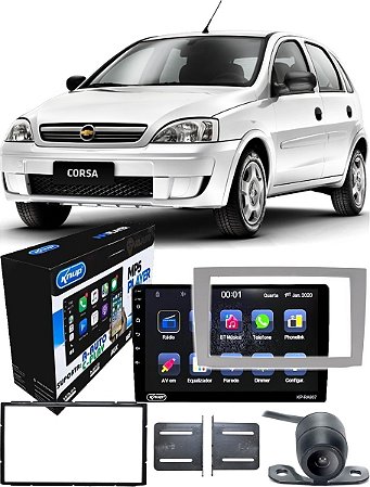 Central Multimidia Bluetooth Corsa Meriva Montana Vectra 2002 Até 2011