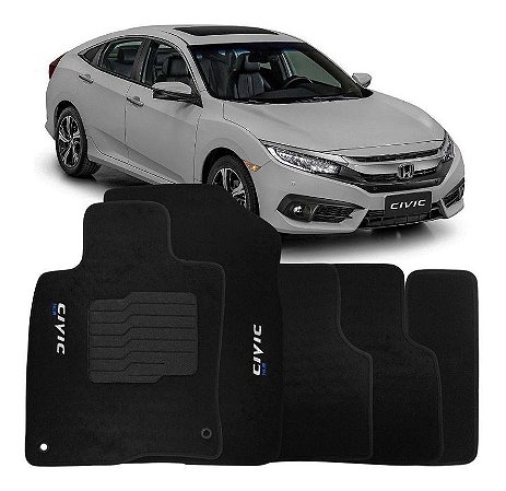 Jogo De Tapete New Civic 2012 Até 2016