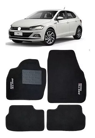 Jogo De Tapetes Volkswagen Polo 200 Tsi 2018