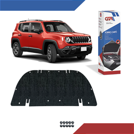 Manta Forro De Capô Jeep Renegade 2015 2016 2017 2018 2019 2020 2021 2022 2023 2024