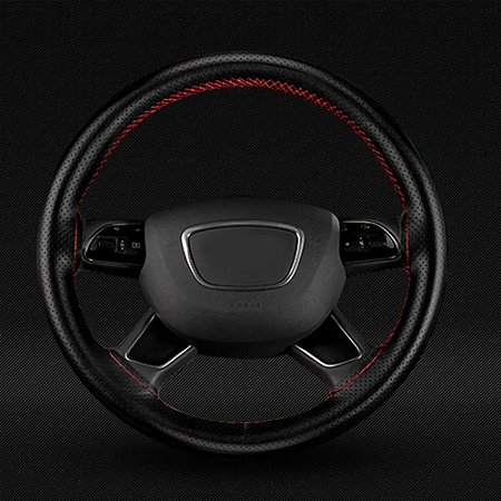 Capa De Volante Revestir Costurada Volkswagen Ford Chevrolet Fiat - Universal.