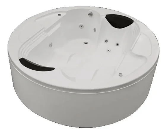 Banheira Redonda Com Hidromassagem Óstia Premium Mondialle