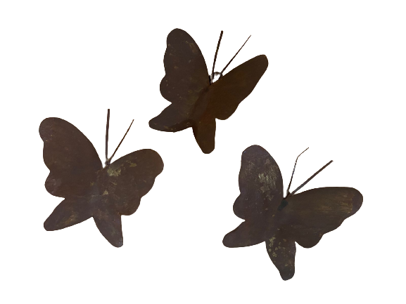 Trio de Borboletas