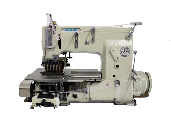 Ponto Corrente 12 agulhas 1/4 plana (c/ kit para Lastex) MARCA: ELLO / MODELO: EL-1412D-PQ