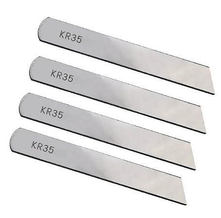 Faca inferior overlok varios modelos maquinas MARCA: CHINA / MODELO: KR35