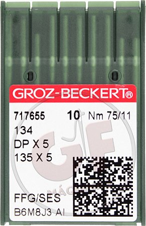 Agulha DPx5 11 MARCA: Groz Beckert / MODELO: DPx5 11