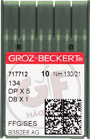 Agulha DPx5 21 MARCA: Groz Beckert / MODELO: DPx5 21