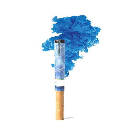 Bastão de Fumaça Chá Revelação Azul R.300 Unidade