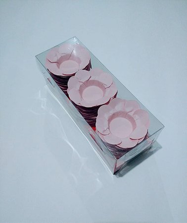 Forminha Decorativa para Doces Nb Formas Rosa C1 Embalagem Com 50