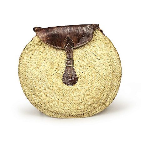 Bolsa Cuir Et Paille - 5X48cm