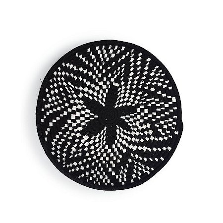 Moroccan Plate Black