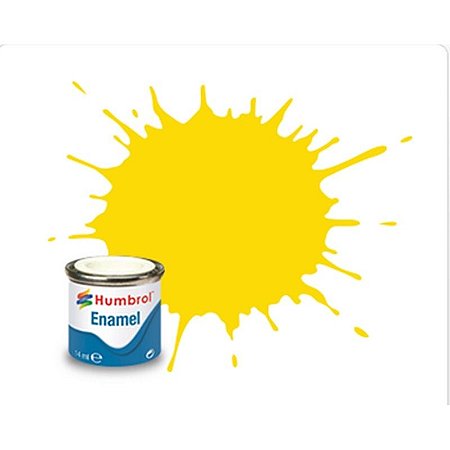 Humbrol - Enamel 069 - Yellow - Gloss