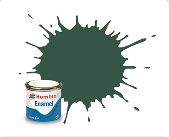 Humbrol  - Enamel 116 - U.S. Dark Green - Matt