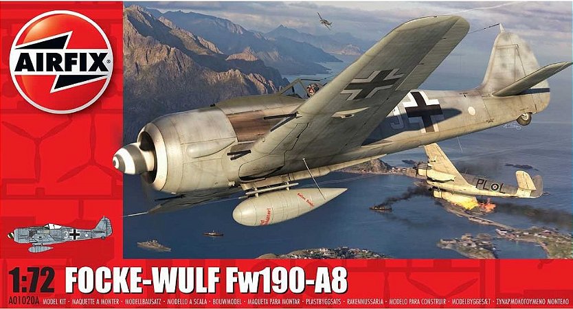 AirFix - Focke-Wulf Fw190-A8 - 1/72