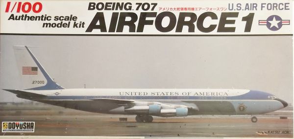 Doyusha - Boeing 707 Air Force One - 1/100 (Sucata)