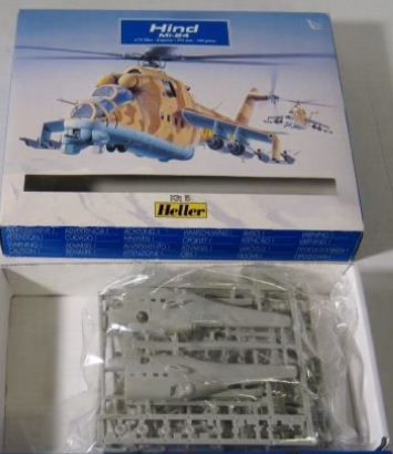 Heller - MiL Mi-24 Hind - 1/72 (Sucata)