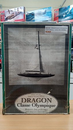 Heller - Dragon Classe Olympique (Madeira) - 1/30 (Sucata)